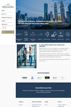 Home Page Website Melchers