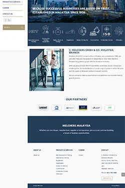 Home Page Website Melchers 2