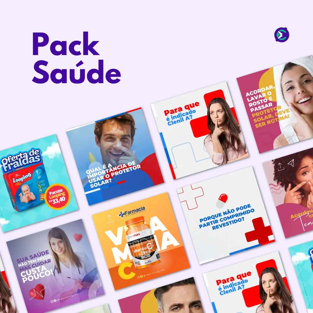 Pack Canva Saúde