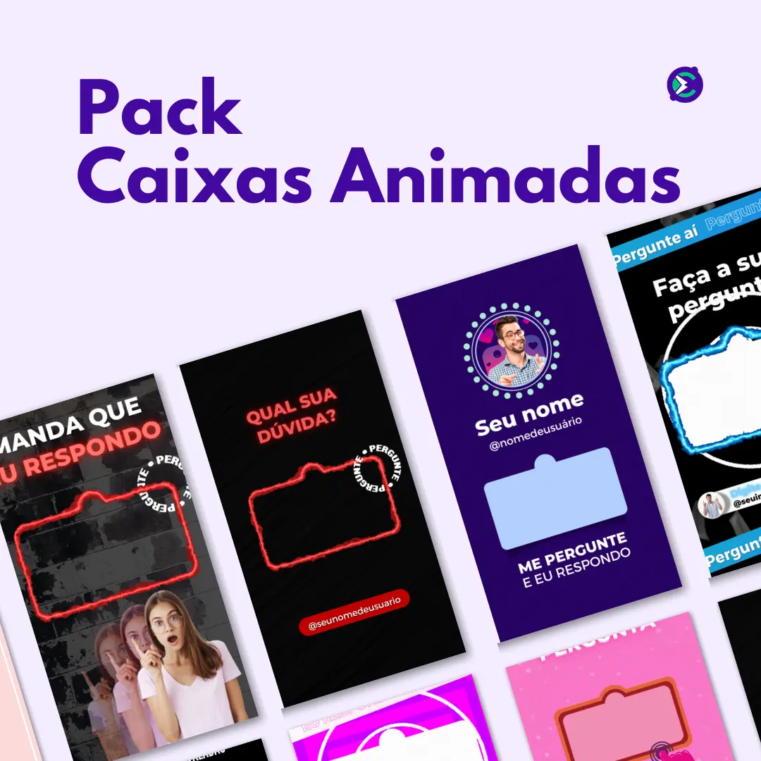 Pack Canva Caixas Animadas