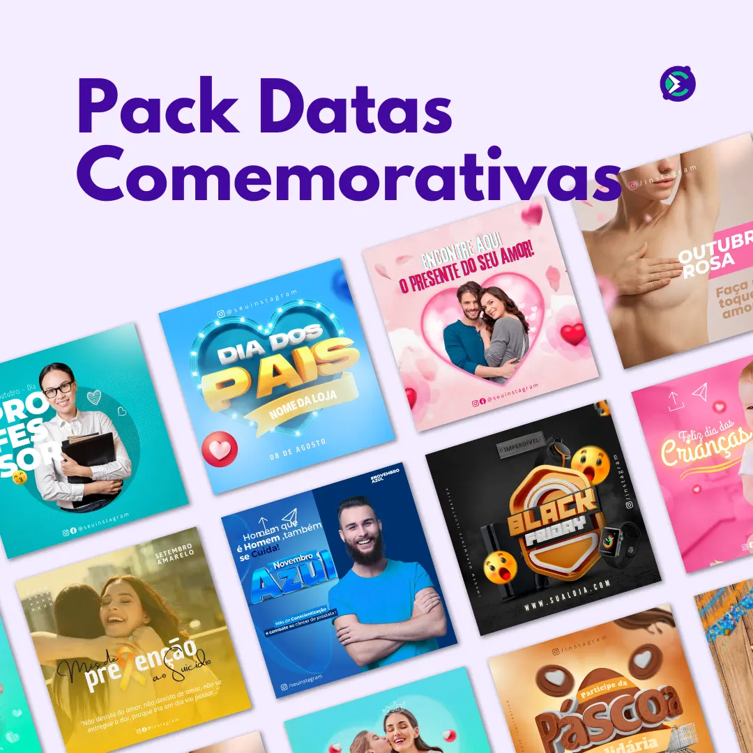 Pack Canva Datas Comemorativas